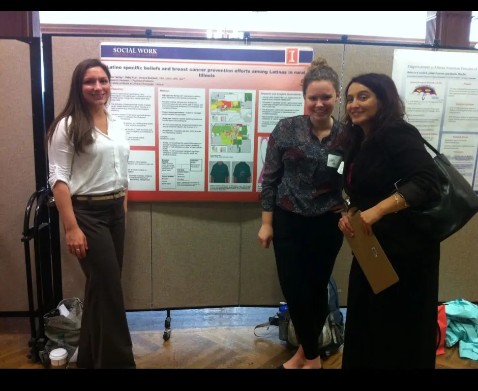 Student poster presentation